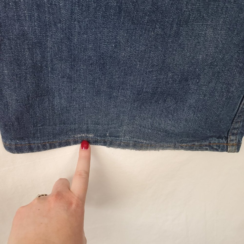 RARE Vintage Levi's 70s Orange Tab High Waisted/High-Rise Flare Jeans - Picture 7 of 15